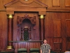 Grand Cayman - Mike in the Grand Cayman Parliament