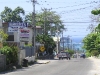 Jamaica - View of Cruise Ship from Street