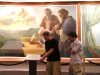 Graham and Mike Mimic A Mormon Mural